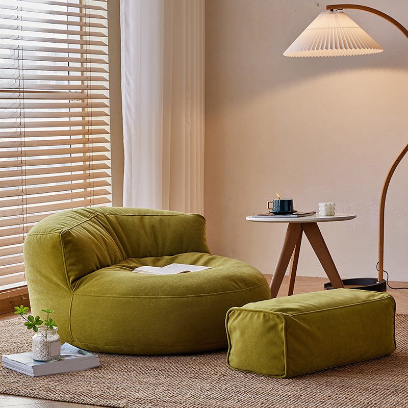 37,40 "L x 37,40" W x 19,68 "H Sedia per accento di velluto per soggiorno