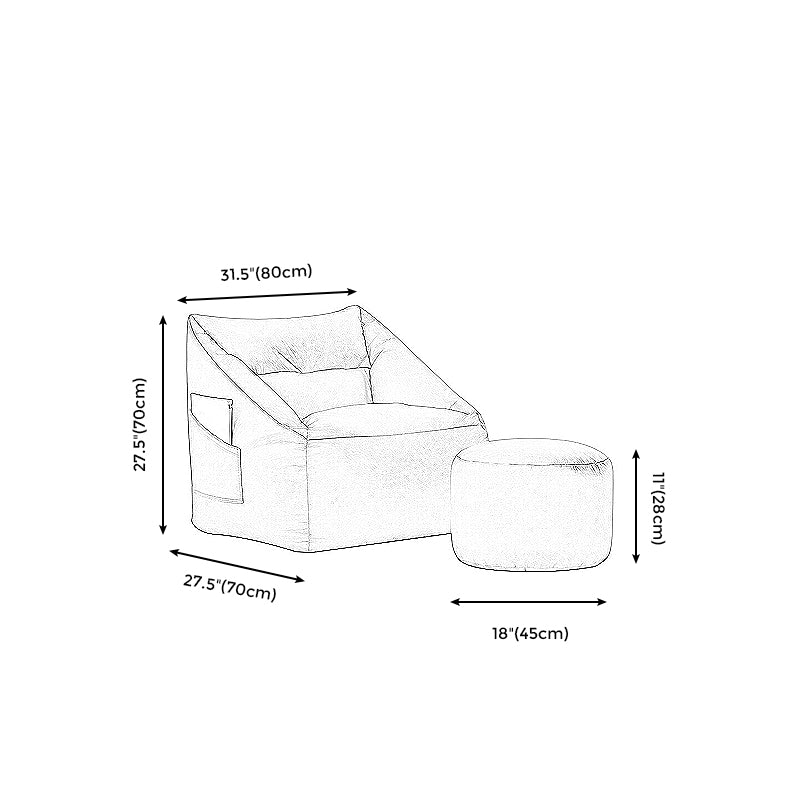 31.49" W x 27.55" D x 27.55" H Bonded Leather Accent Room Chair with Tight Back Clearhalo 'Accent Chairs' 'accent_chairs' 'Chairs & Seating' 'furn' 'furn_accent_chairs' 'Furniture' 'Living Room Furniture' 5391121