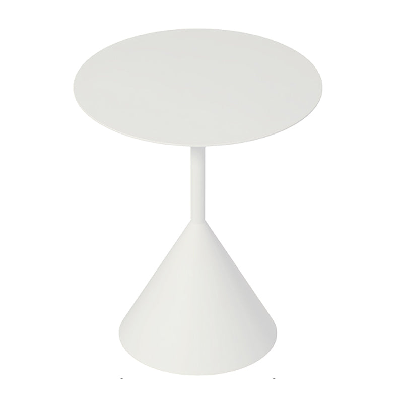 ミッドセンチュリーモダンペデスタルコーヒーテーブルメタルラウンドカクテルテーブル