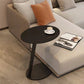Modern Style Cocktail Table Rock Tabletop Ironwork Table Foot Round Coffee Table