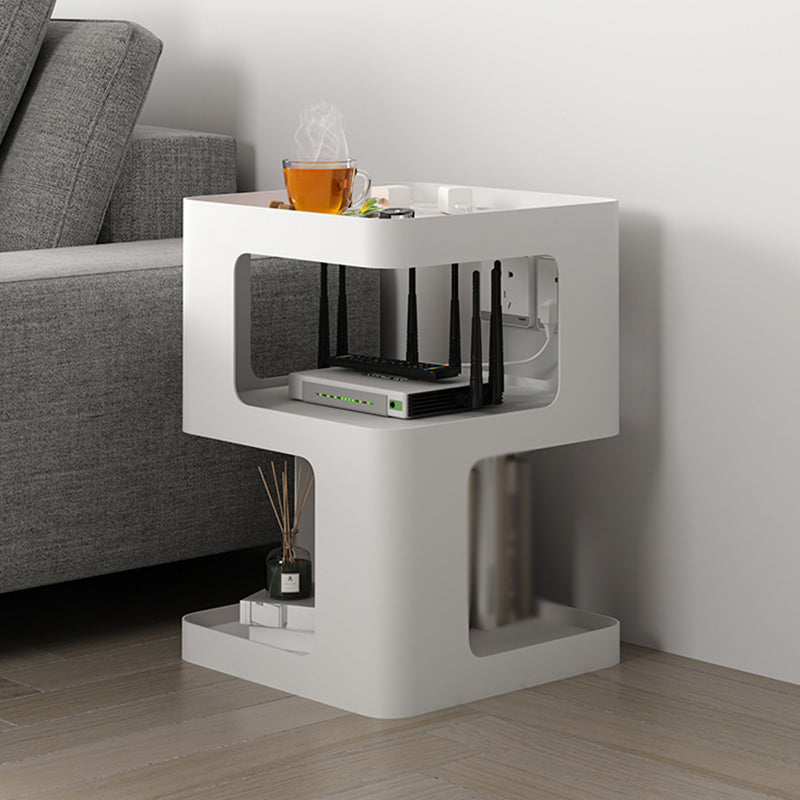 Art Iron Sofá Edge algunos simples lujosos sala de estar creativa dormitorio de mesita de noche