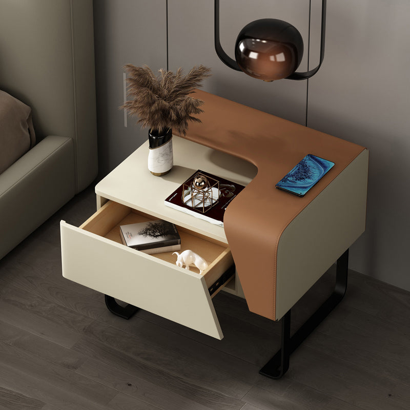 Gabinete de trineo de trineo de madera moderno de 19 "de altura de 19"