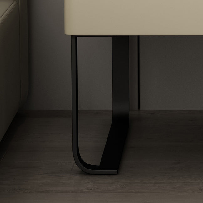 Gabinete de trineo de trineo de madera moderno de 19 "de altura de 19"