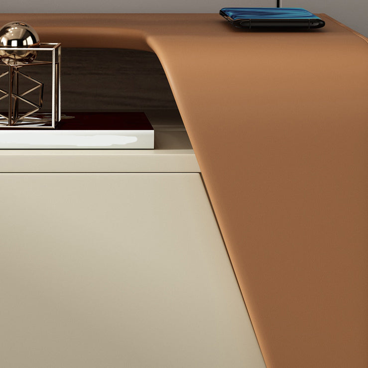 Gabinete de trineo de trineo de madera moderno de 19 "de altura de 19"