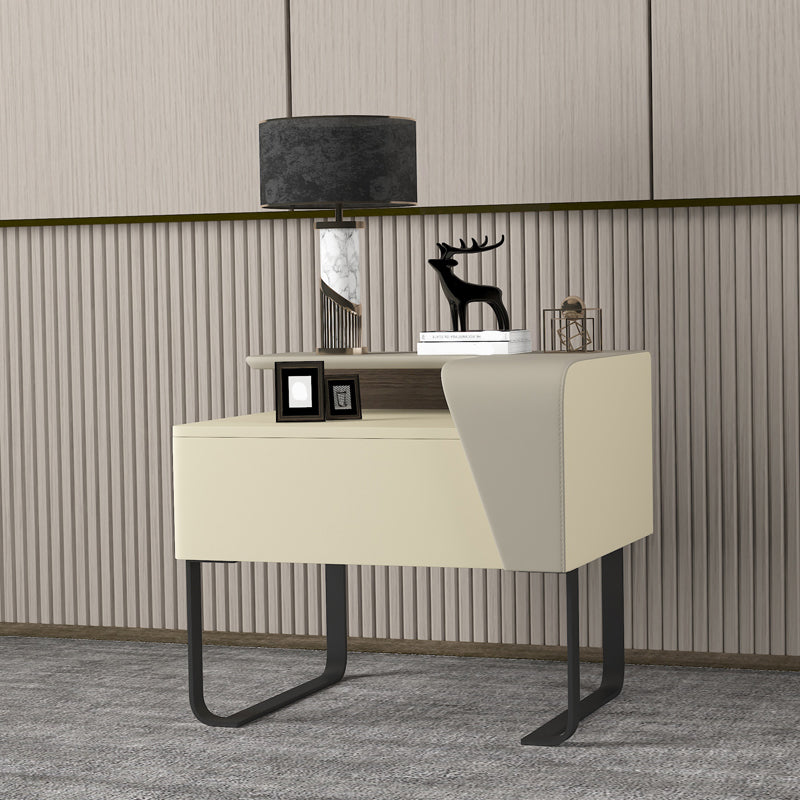 Gabinete de trineo de trineo de madera moderno de 19 "de altura de 19"