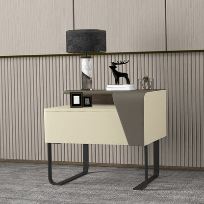 Gabinete de trineo de trineo de madera moderno de 19 "de altura de 19"