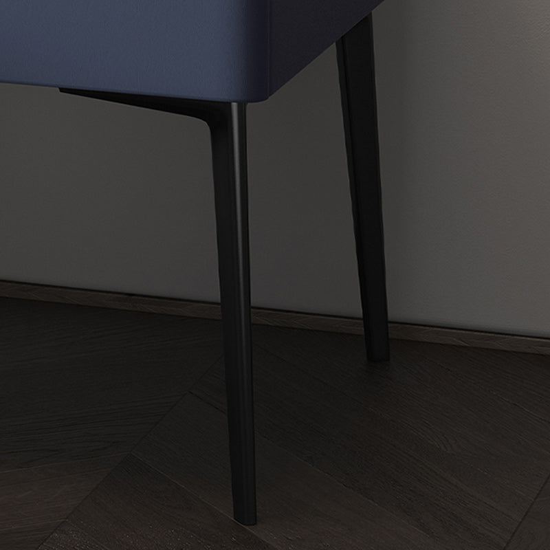 Stone Top Nightstand met 4 poten glamournachttafel met lade