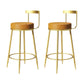 Tabouret de comptoir sans arme glamour