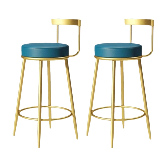 Tabouret de comptoir sans arme glamour