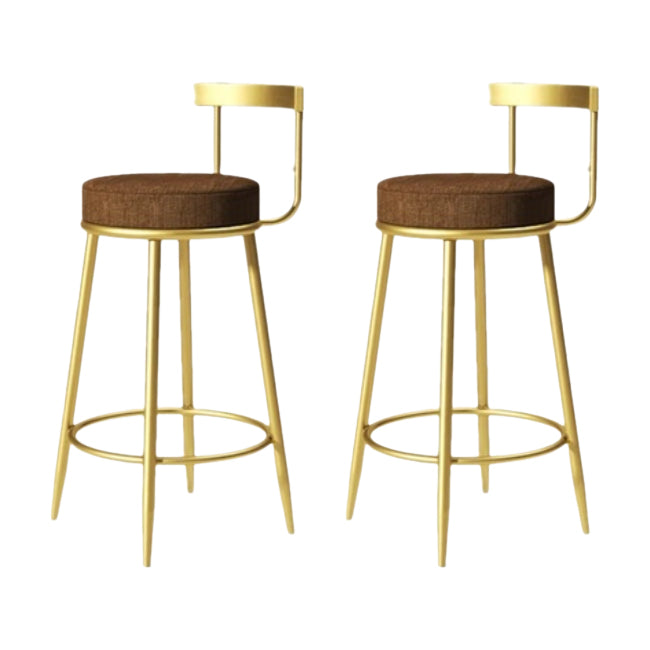 Tabouret de comptoir sans arme glamour