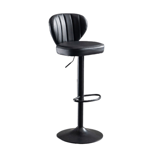 Modern Style Liftable Bar-stool Metal Counter Bar Stool with Metal Legs for Restaurant Clearhalo 'Bar Furniture' 'Bar Stools' 'bar_stools' 'furn' 'furn_bar_stools' 'Furniture' 'Kitchen & Dining Furniture' 5392965