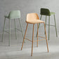 Modern Style Bar-stool Plastic Counter Bar Stool with Metal Legs for Home Clearhalo 'Bar Furniture' 'Bar Stools' 'bar_stools' 'furn' 'furn_bar_stools' 'Furniture' 'Kitchen & Dining Furniture' 5393098