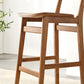 Moderne stijl Bar-Stool houten aanrechtbar kruk met houten benen voor thuis