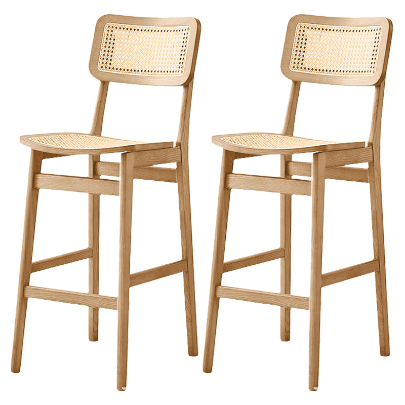 Moderne stijl Bar-Stool houten aanrechtbar kruk met houten benen voor thuis