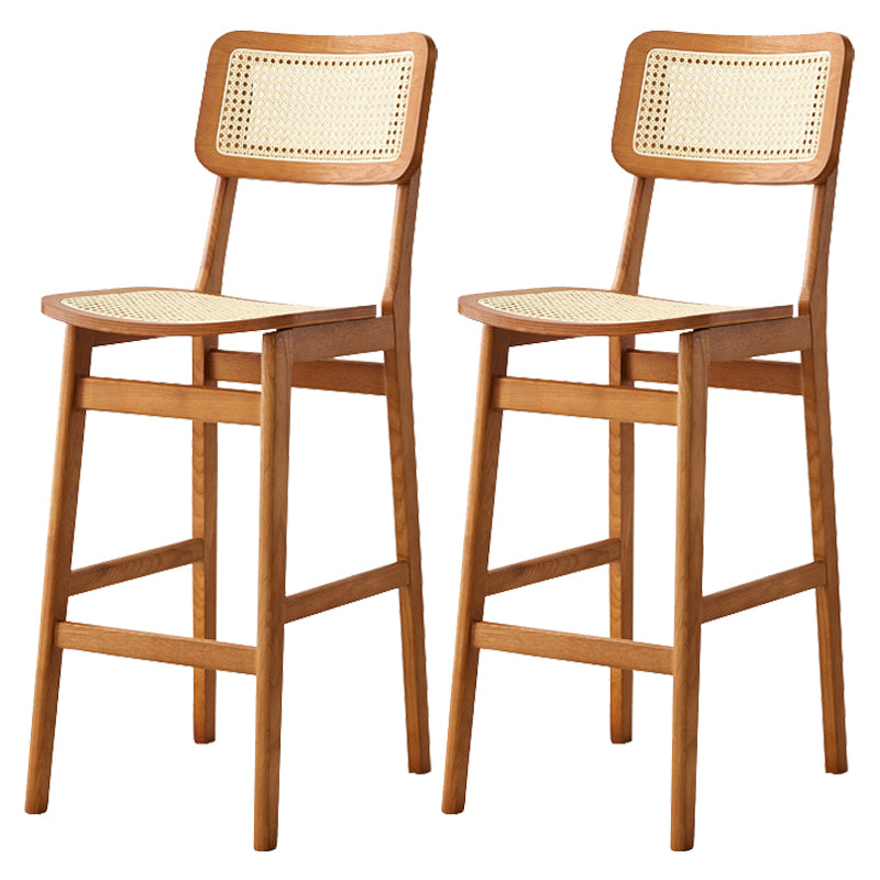 Moderne stijl Bar-Stool houten aanrechtbar kruk met houten benen voor thuis