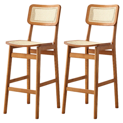 Moderne stijl Bar-Stool houten aanrechtbar kruk met houten benen voor thuis