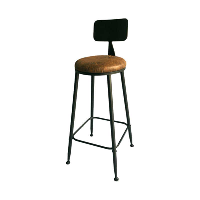 Modern Rectangle Solid Wood Bar Table Set 1/5/9 Pieces Counter Table with Black Stools Black 30"H Stool (Single) Clearhalo 'Bar Furniture' 'furn' 'furn_home_bar_bar_sets' 'Furniture' 'Home Bars & Bar Sets' 'home_bar_bar_sets' 'Kitchen & Dining Furniture' 5393359
