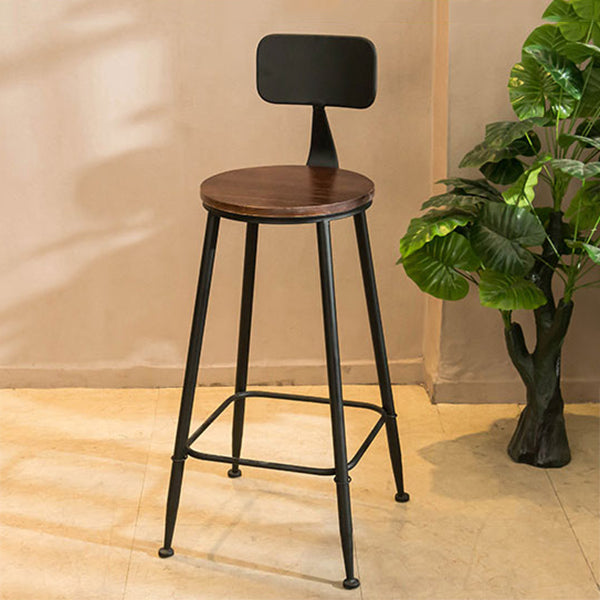 Modern Rectangle Solid Wood Bar Table Set 1/5/9 Pieces Counter Table with Black Stools Clearhalo 'Bar Furniture' 'furn' 'furn_home_bar_bar_sets' 'Furniture' 'Home Bars & Bar Sets' 'home_bar_bar_sets' 'Kitchen & Dining Furniture' 5393367
