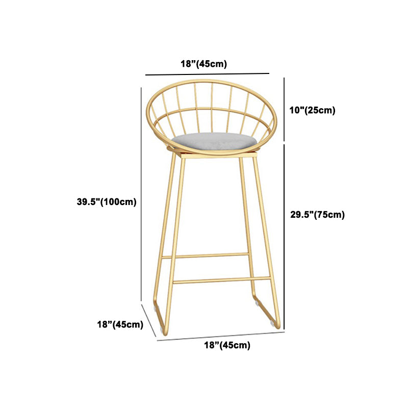 Glam Oval Bar Set Storage 1/2/3 Pieces Stone Counter Height Set in Gold Clearhalo 'Bar Furniture' 'furn' 'furn_home_bar_bar_sets' 'Furniture' 'Home Bars & Bar Sets' 'home_bar_bar_sets' 'Kitchen & Dining Furniture' 5393410