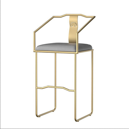 Set di tavoli da bar di lusso tradizionale 1/3/5 pezzi con una base d'oro