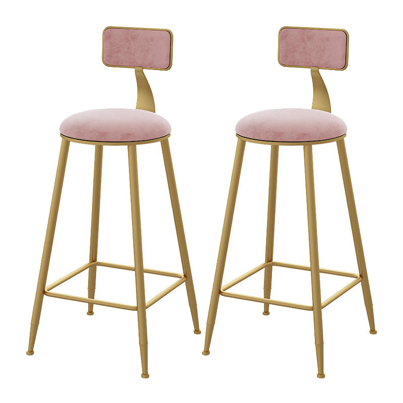 1/2/7 pièces Glam Glam Iron Bar Table Recangle Recangle Bistro en marbre en faux marbre avec repose-pied