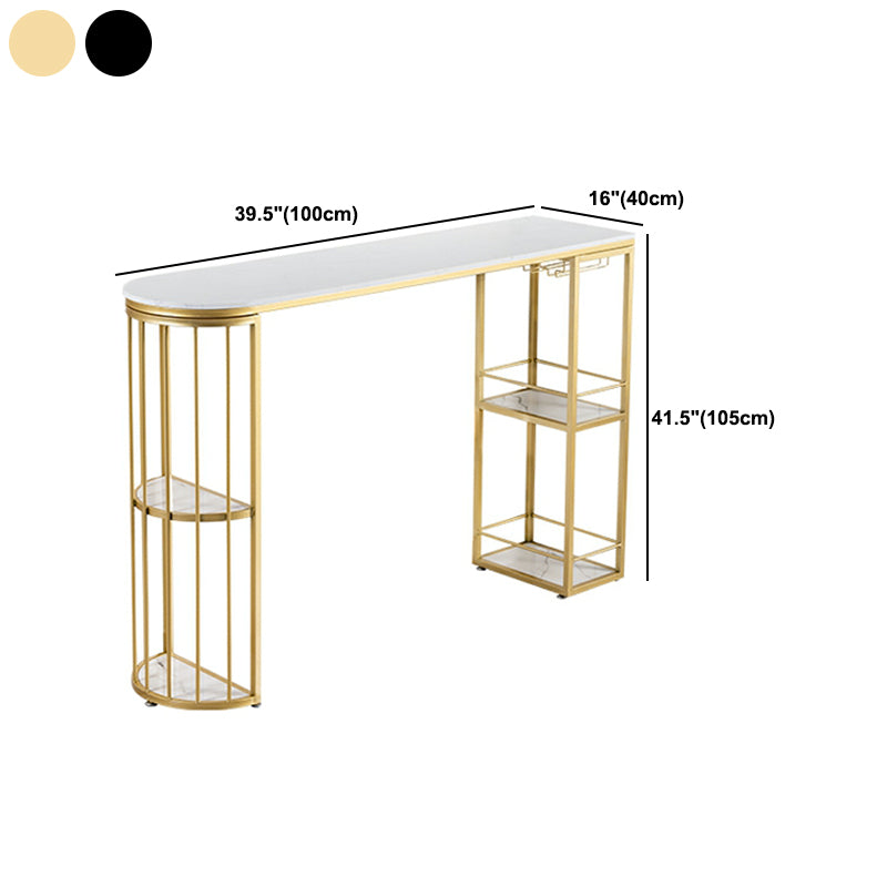 1/2/3 pièces de table de bar en marbre set glamour mate finition tabouret de bar et table de table
