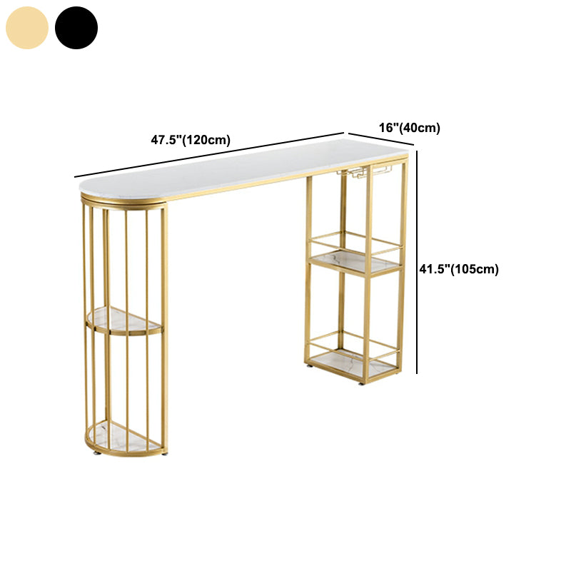 1/2/3 pièces de table de bar en marbre set glamour mate finition tabouret de bar et table de table