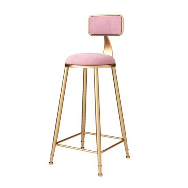 1/3 pezzi Glam Iron Bistro set rettangolo tavolo da barra in pietra bianco set con poggiapiedi