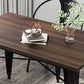 Set tavolo da pranzo per caffetteria 1/2/3/5/7 pezzi Set dinette in legno e metallo