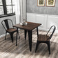 Set tavolo da pranzo per caffetteria 1/2/3/5/7 pezzi Set dinette in legno e metallo