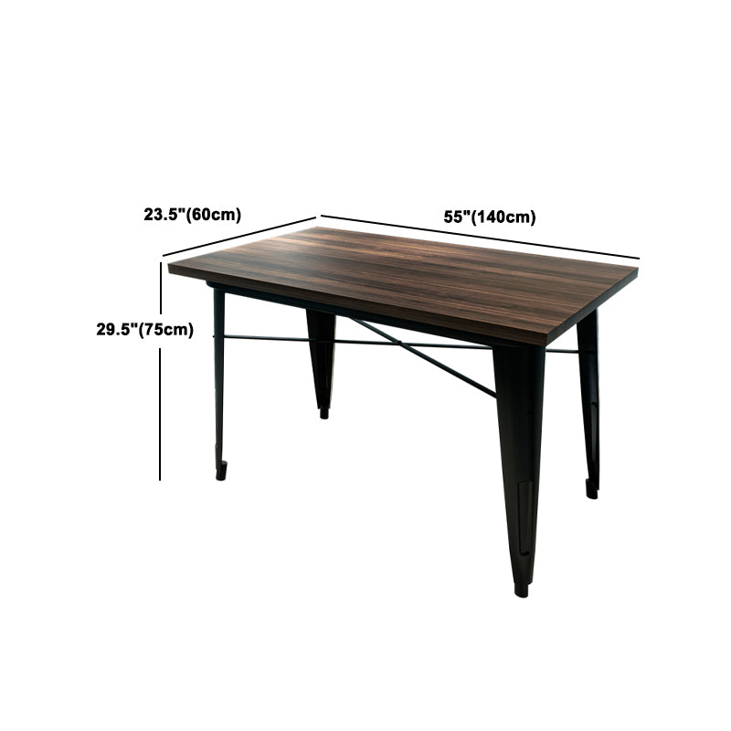 Set tavolo da pranzo per caffetteria 1/2/3/5/7 pezzi Set dinette in legno e metallo