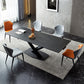 Modern Home Dining Room Set 1/4/5 Pieces Extensible Dining Table Set Clearhalo 'Dining Room Sets' 'Dining Tables & Seating' 'dining_room_set' 'furn' 'furn_dining_room_set' 'Furniture' 'Kitchen & Dining Furniture' 5393709