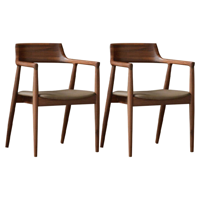 Natural and Black Dining Table Set 1/2/3/5/7 Pieces Rectangle Industrial Dinette Set 2 Walnut Chairs Clearhalo 'Dining Room Sets' 'Dining Tables & Seating' 'dining_room_set' 'furn' 'furn_dining_room_set' 'Furniture' 'Kitchen & Dining Furniture' 5393737