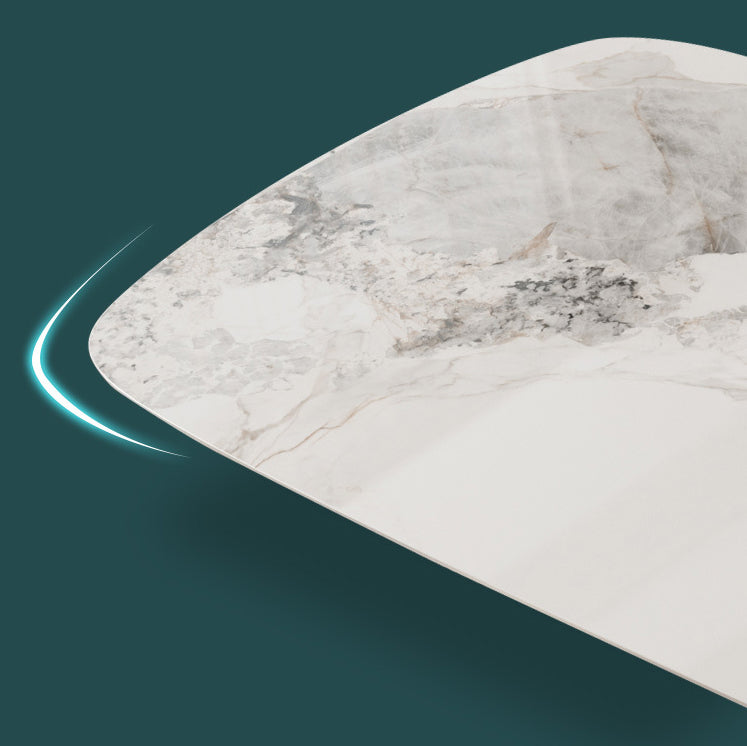 Nordic Glam Set à table rectangle de pierre fritté 1/4/5/6/7/9 Pièces