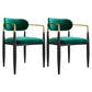 Scandinavian Round Dining Table Set 1/2/5/6/7 Pieces Home Dining Room Set