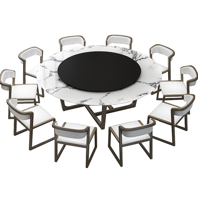 Imitation Table ronde en marbre