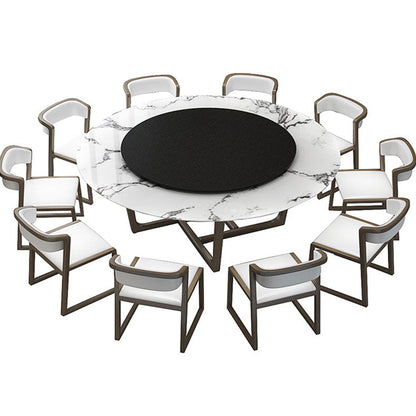 Imitation Table ronde en marbre
