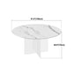 Contemporary Stone Dinner Table Round Dining Table for Dining Room Clearhalo 'Dining Tables & Seating' 'Dining Tables' 'dining_table' 'furn' 'furn_dining_table' 'Furniture' 'Kitchen & Dining Furniture' 5393875