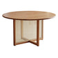 Solid Wood Dining Table Natural Contemporary Style Dinette Table for Home Kitchen