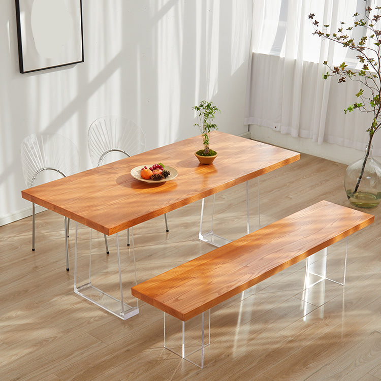 Eigentijdse stijl eettafel vierkante dinette tafel voor thuiskeuken
