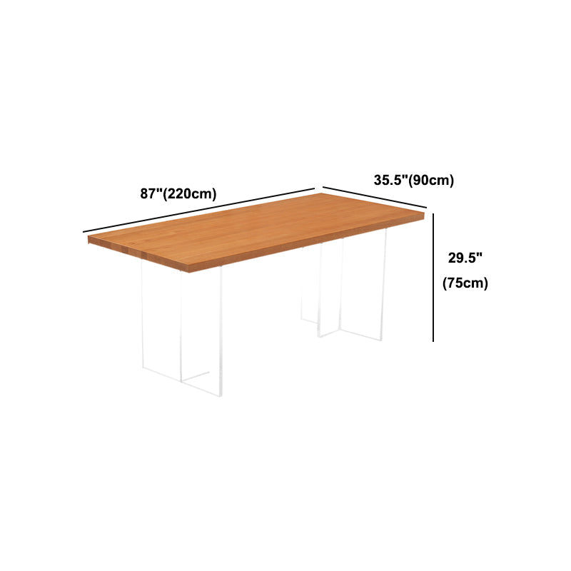 Eigentijdse stijl eettafel vierkante dinette tafel voor thuiskeuken