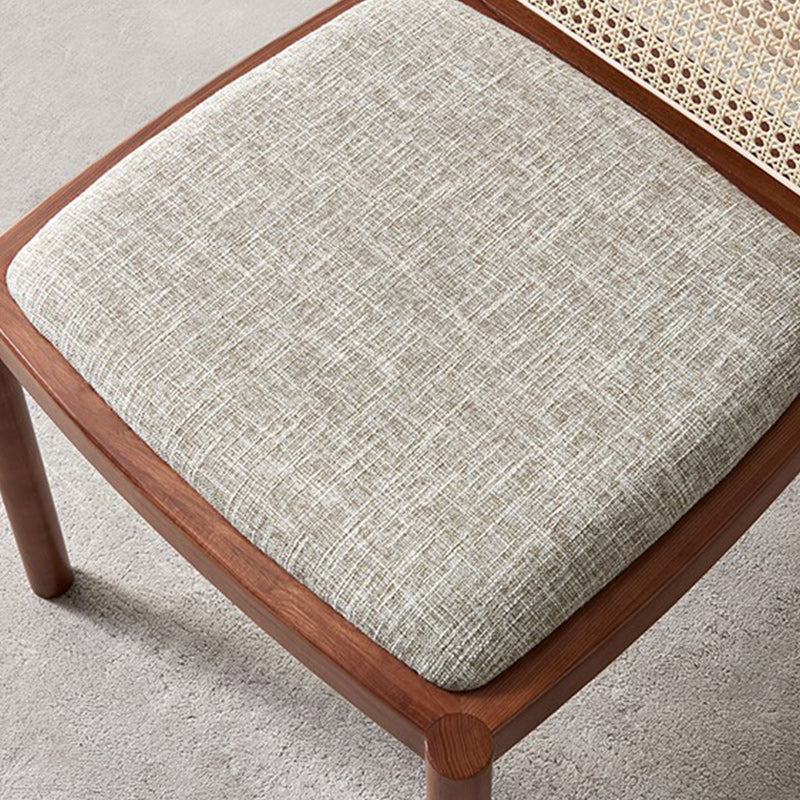 Chaise latéral en bois massif massif