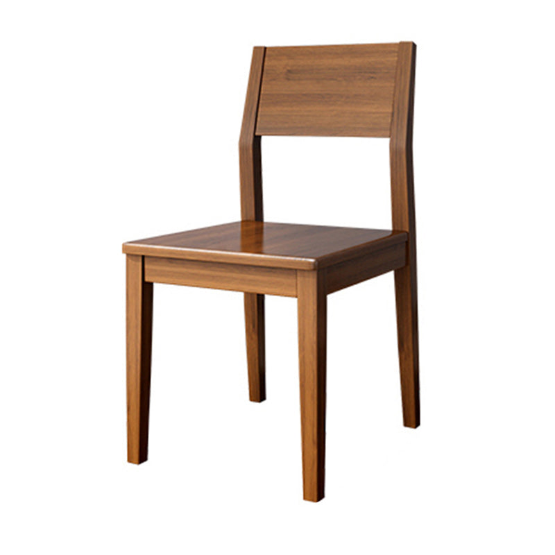 Open Back Dining Side Chair Solid Wood Dining Chair for Dining Room Clearhalo 'Dining Chairs' 'Dining Tables & Seating' 'dining_chair' 'furn' 'furn_dining_chair' 'Furniture' 'Kitchen & Dining Furniture' 5394527