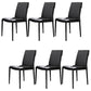 Leather Dining Side Chair Upholstered Side Chair for Kitchen Black 6 Piece Set Clearhalo 'Dining Chairs' 'Dining Tables & Seating' 'dining_chair' 'furn' 'furn_dining_chair' 'Furniture' 'Kitchen & Dining Furniture' 5394643