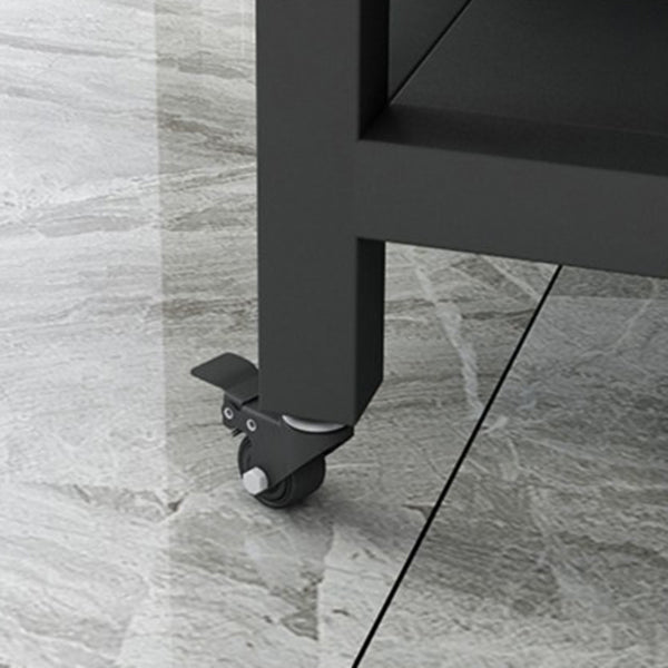 Isola da cucina industriale rotolante Isola di pietra in pietra isola cucina