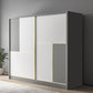 Contemporary Storage Cabinet Sliding Wardrobe Cabinet for Bedroom