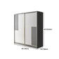 Contemporary Storage Cabinet Sliding Wardrobe Cabinet for Bedroom