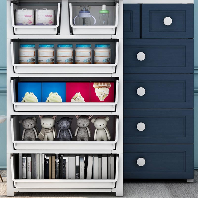 Plastikhaus nicht hängende Armeire zeitgenössische Stilschrank mit Schubladen