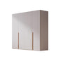 Bedroom Storage Cabinet with Hinged Door Manufactured Wood Modern Cabinet