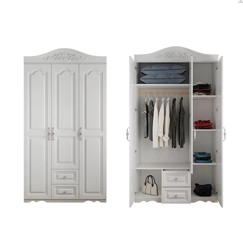 Armadio di archiviazione in legno fabbricato in legno con cassetti